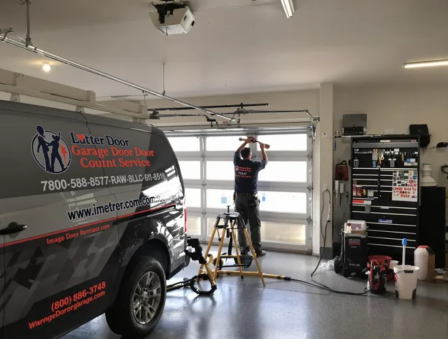 Waterbury Garage Door Repair team performing same-day garage door repair in Waterbury