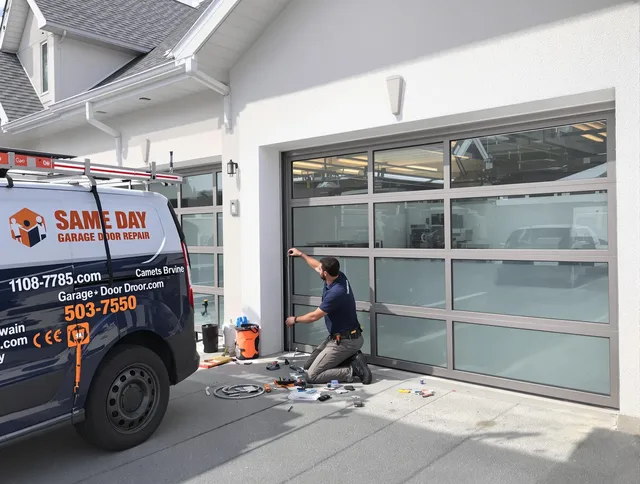 Same-day garage door repair service by Waterbury Garage Door Repair in Waterbury